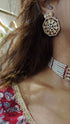 Red Drop Kundan Choker Set
